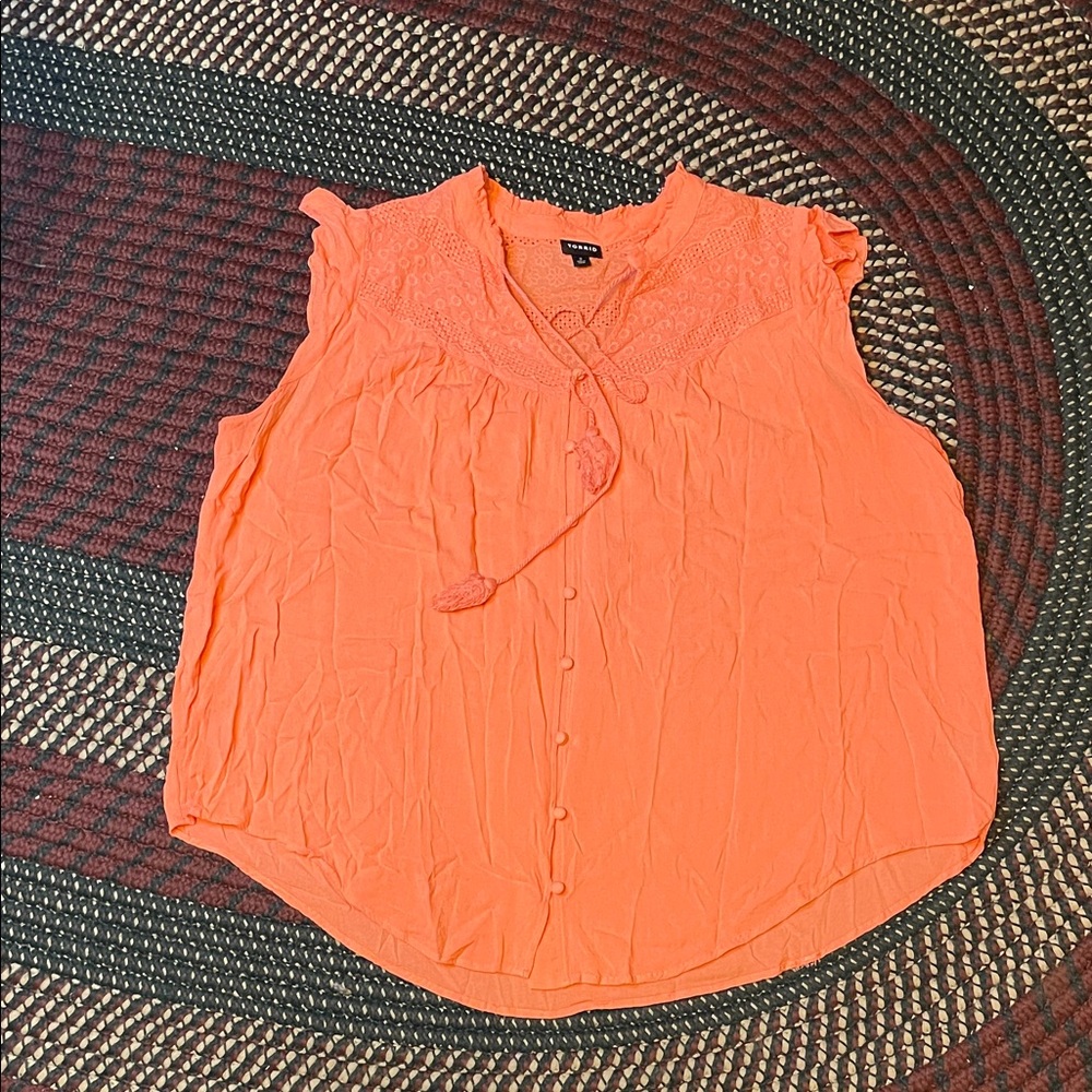 Torrid Plus Size 2‎ Woman’s Pink/Orange Tank
